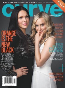 Curve Magazine (Laura Prepon+Taylor Schilling - OITNB - Mya)